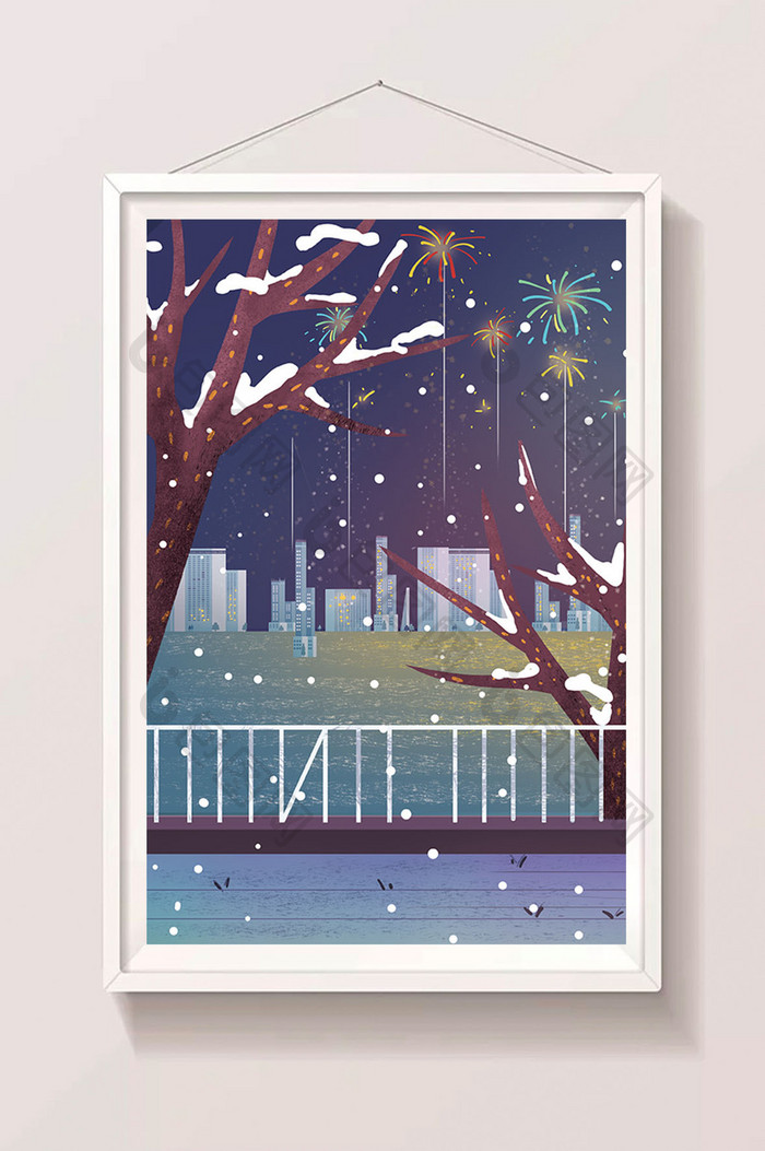卡通漫画雪中夜景插画 图片下载 包图网 卡通漫画雪中夜景插画 图片下载 包图网