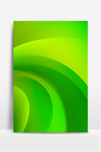 渐变几何形状绿色渐变唯美海报背景图图片下载