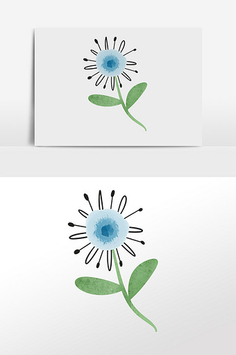 创意可爱花朵花卉儿童花卉图片