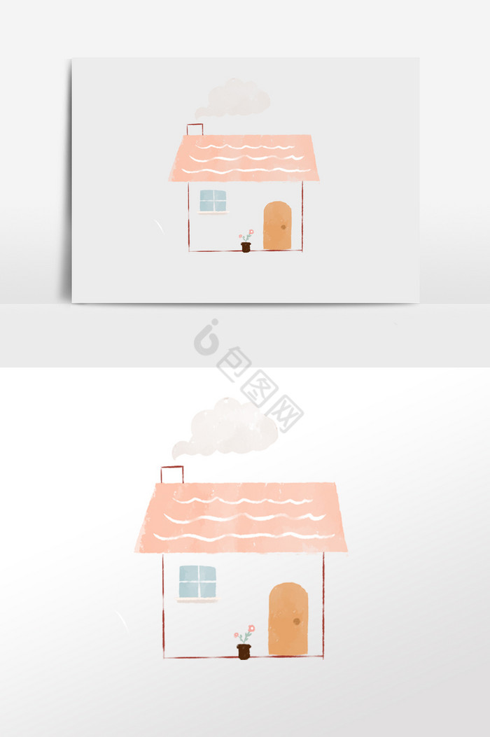 小屋子温暖小房子图片