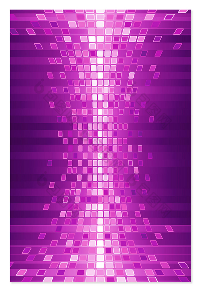 紫色商务科技几何背景