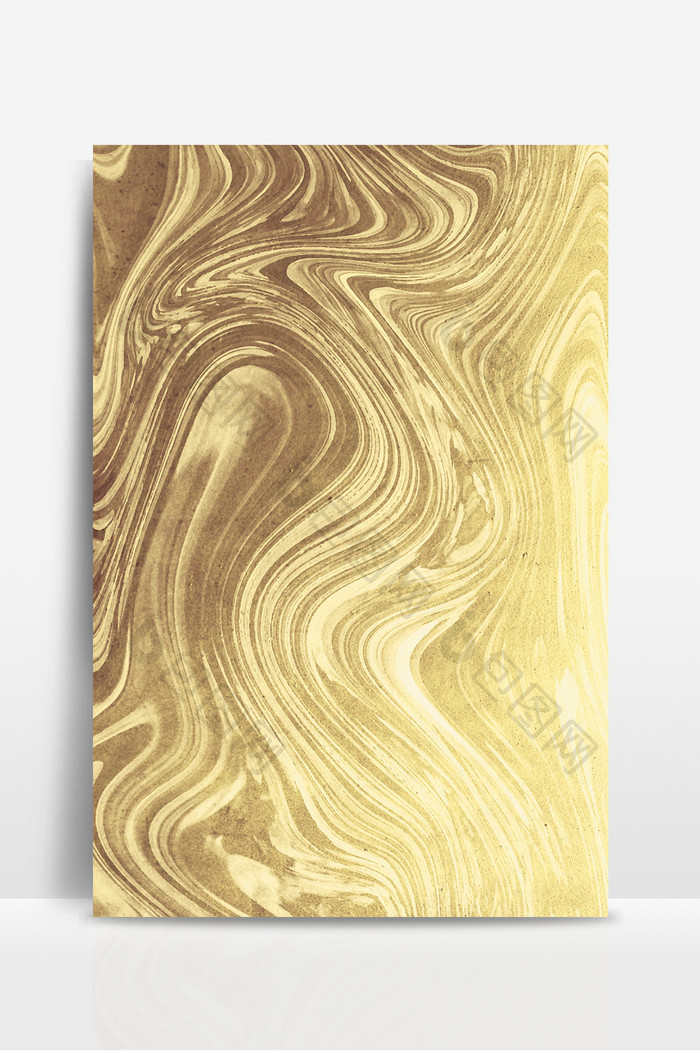 纹理质感大气流体金色渐变抽象背景