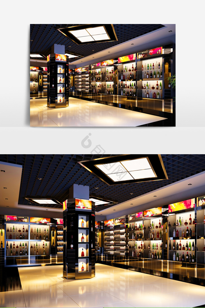 店铺效果图-店铺效果图图片素材-包图网