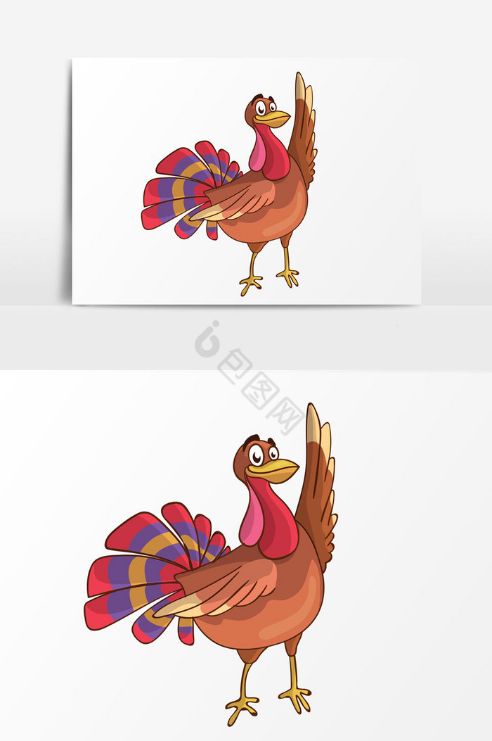感恩节火鸡造型图片