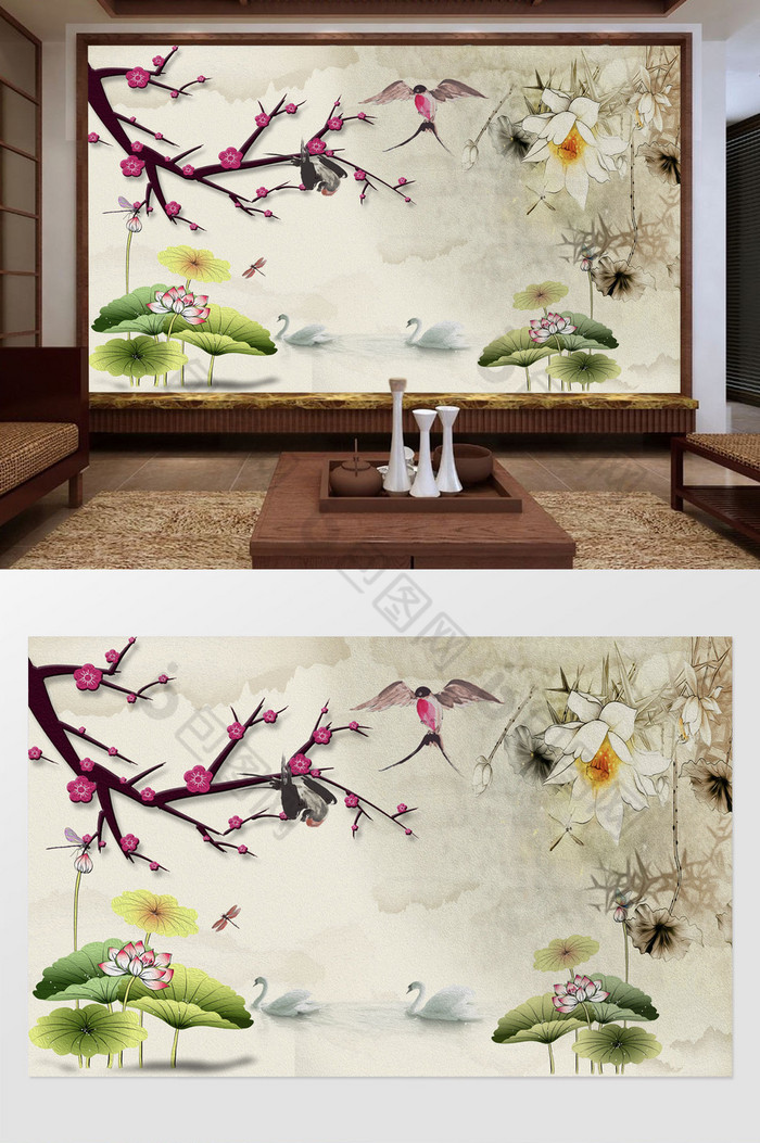 月亮门中式古典中国风图片