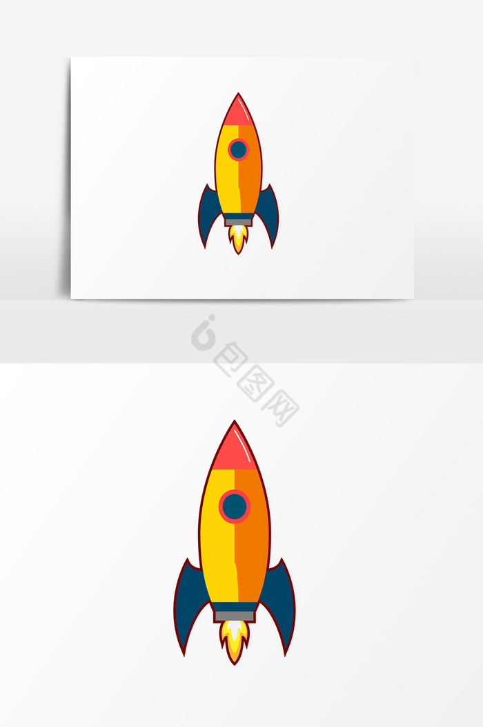 火箭PSD图片
