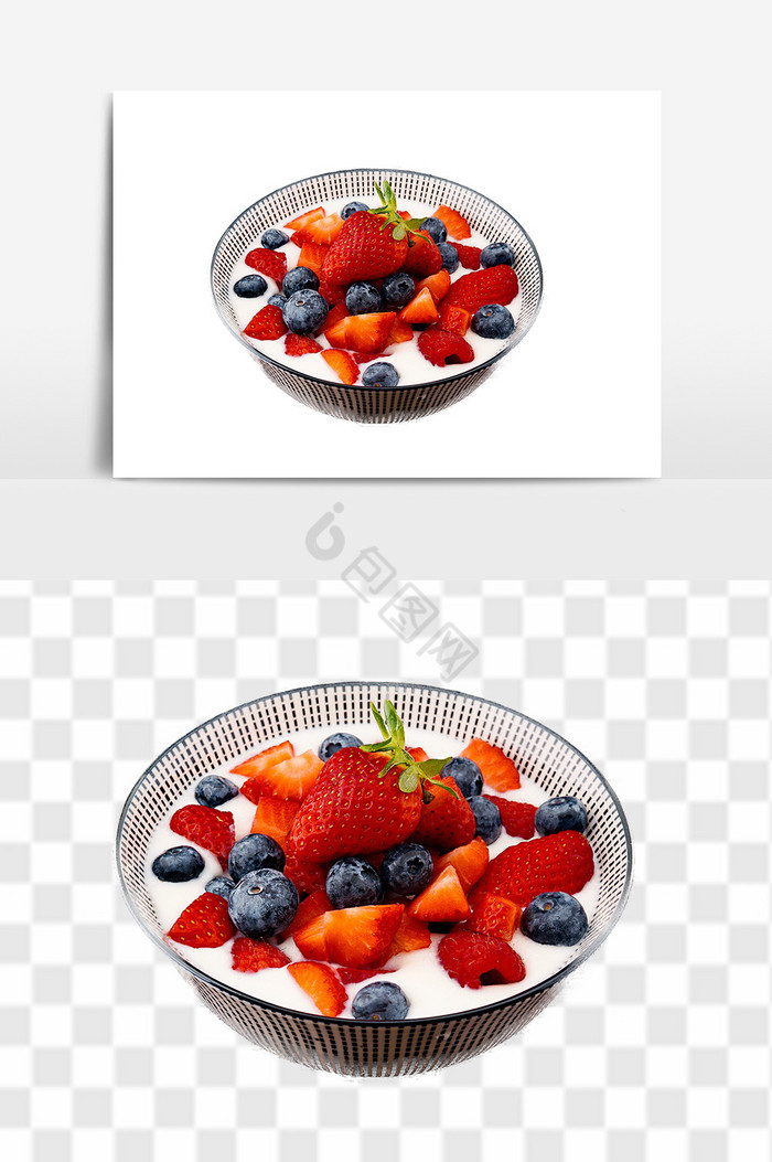 水果拼牌水果草莓图片