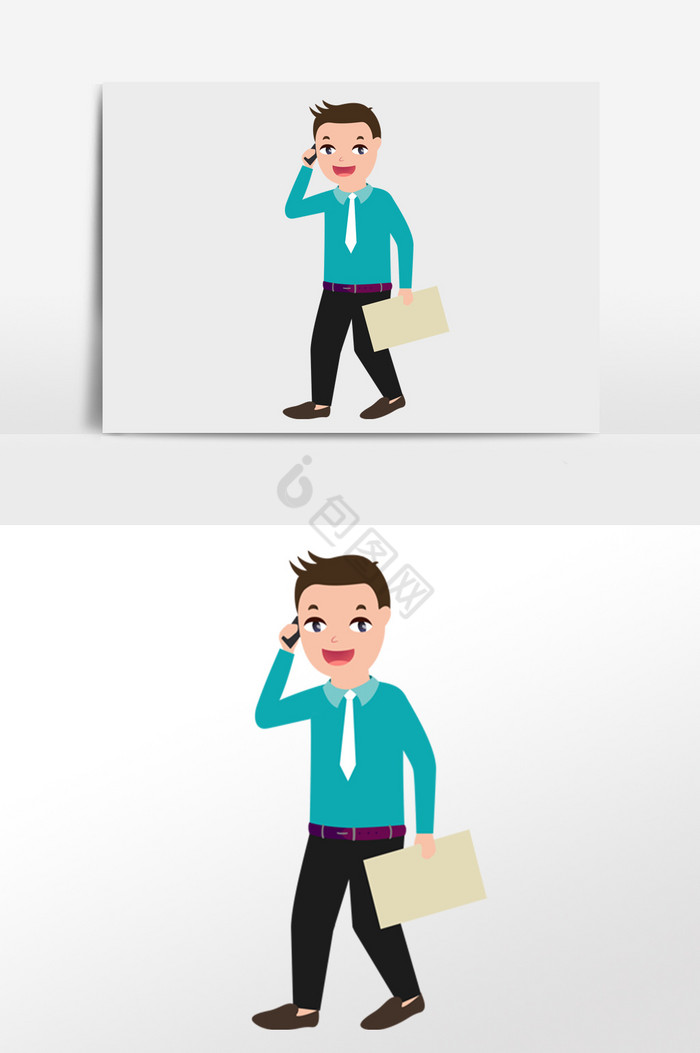 打电话卡通图片-打电话卡通素材免费下载-包图网