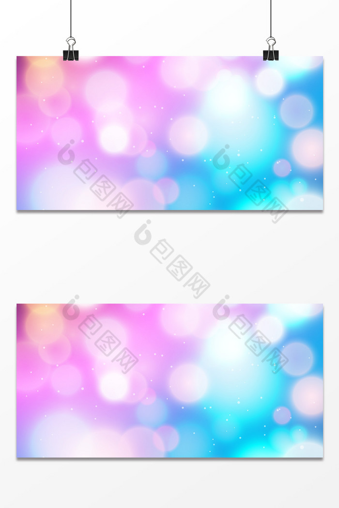 彩色幻影灯光浪漫背景图