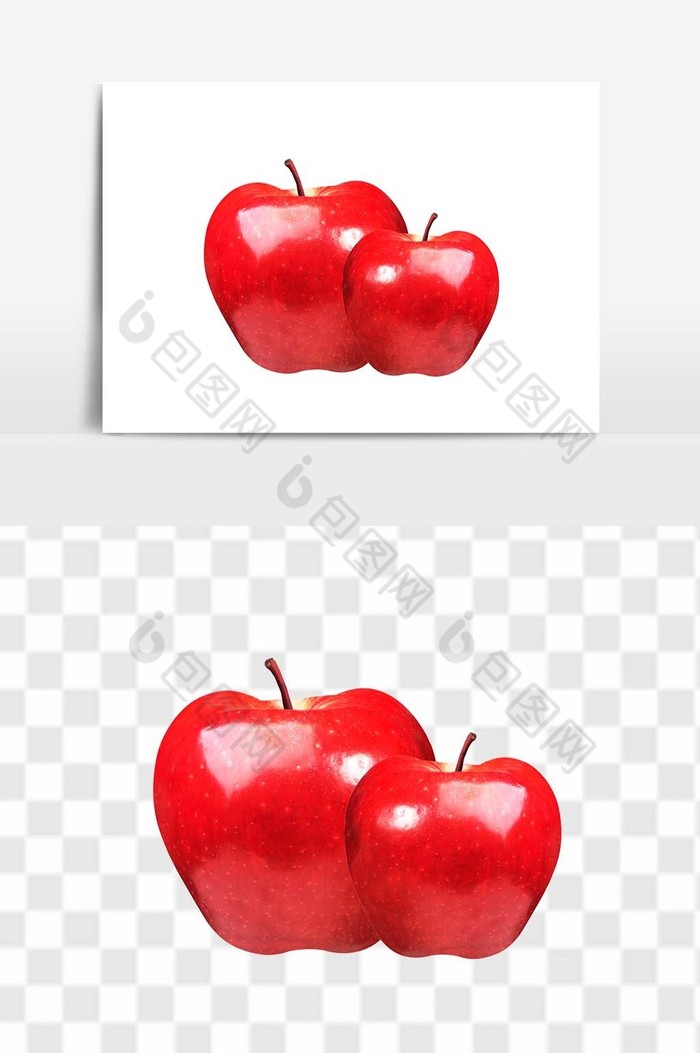 红富士苹果透明图片图片