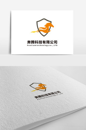 奔腾科技有限公司logo设计