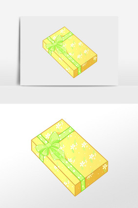 长方形生日礼物盒