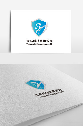 天马科技有限公司logo设计