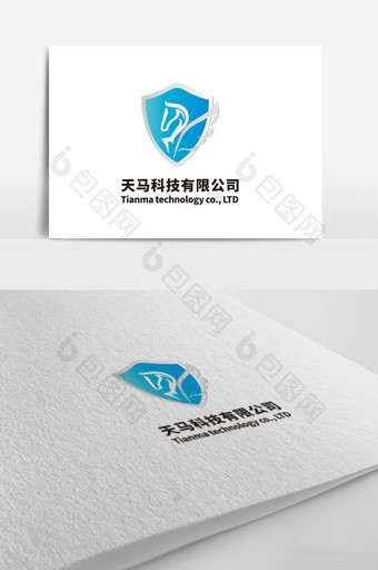 天马科技有限公司logo设计图片