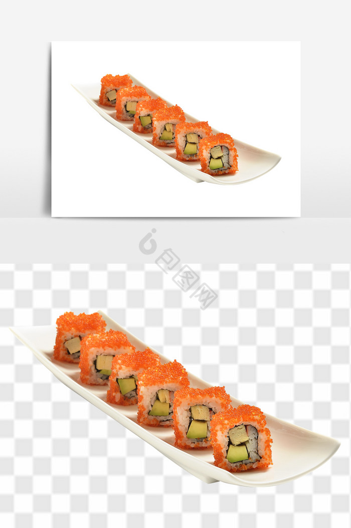 进口日式寿司图片
