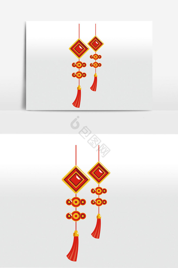 春节装饰吊挂图片