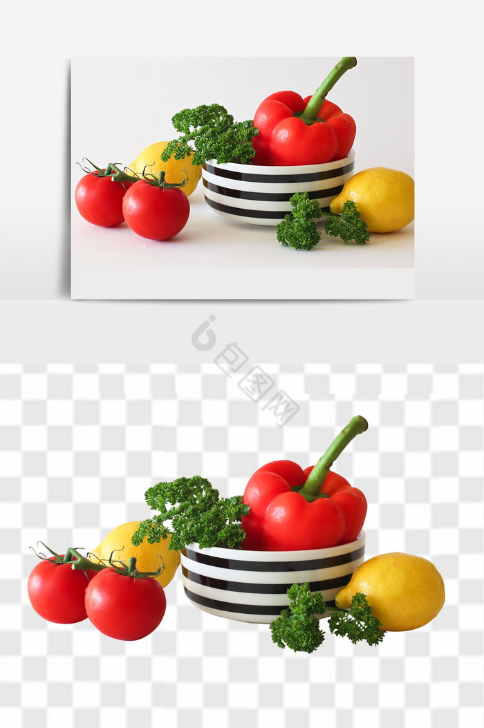 西红柿柠檬辣椒图片