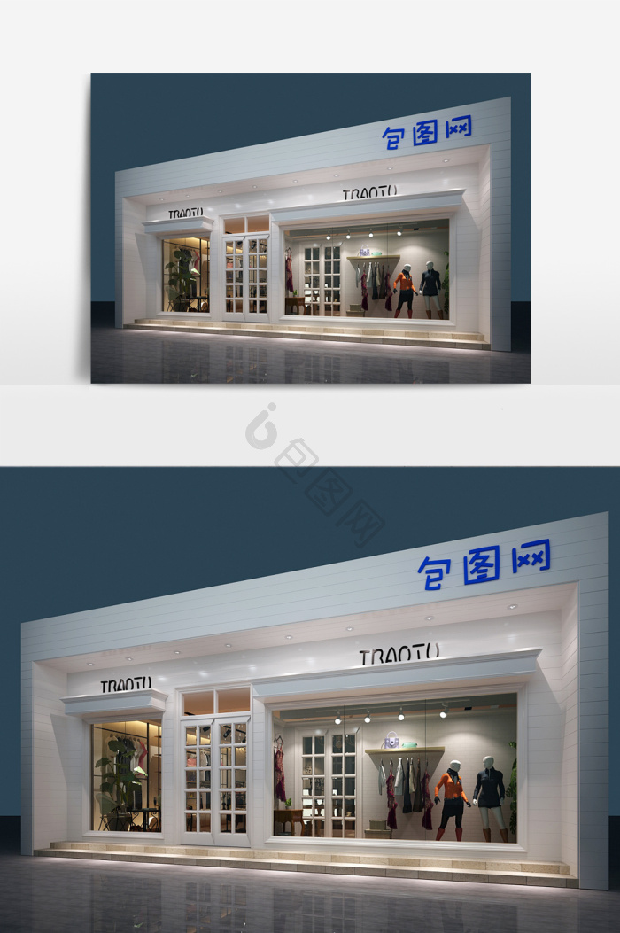 店铺效果图-店铺效果图图片素材-包图网