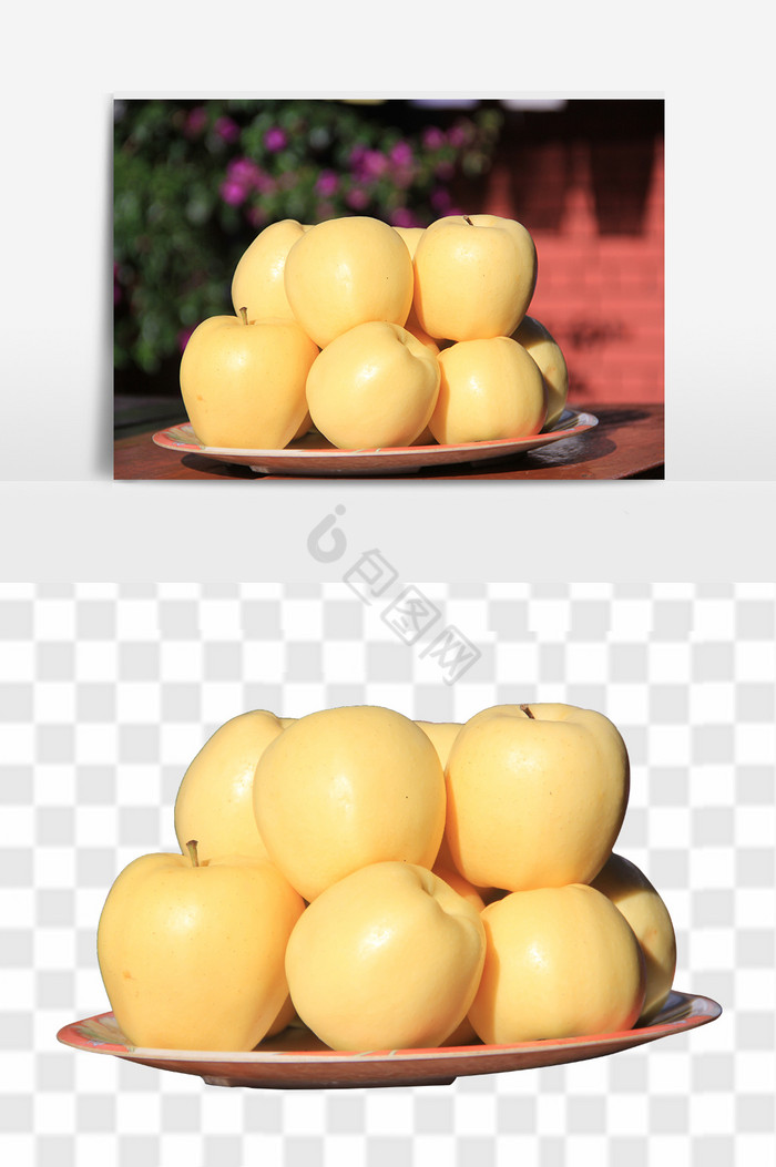 苹果新鲜水果组合图片