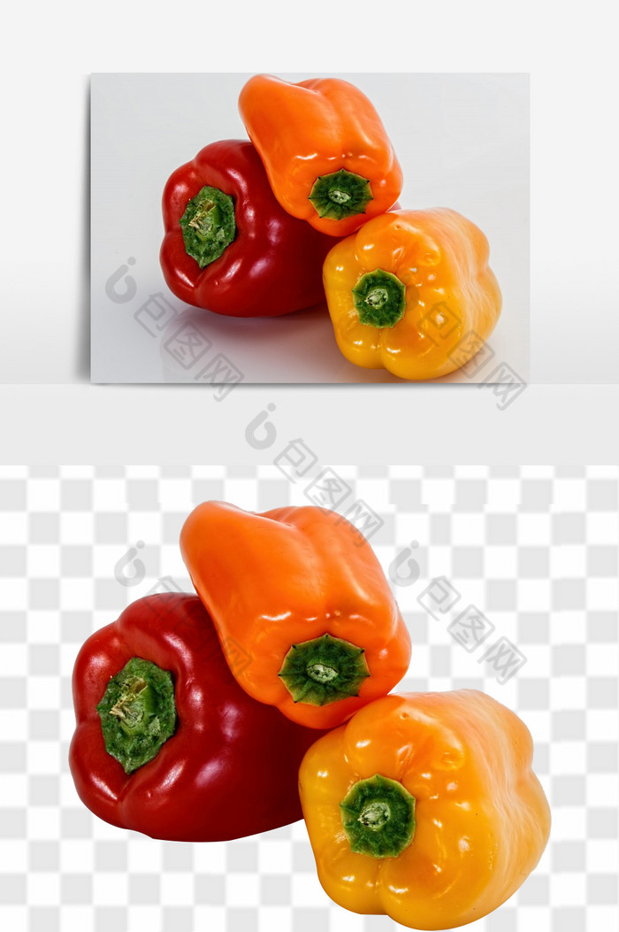 菜元素新鲜组合红椒图片
