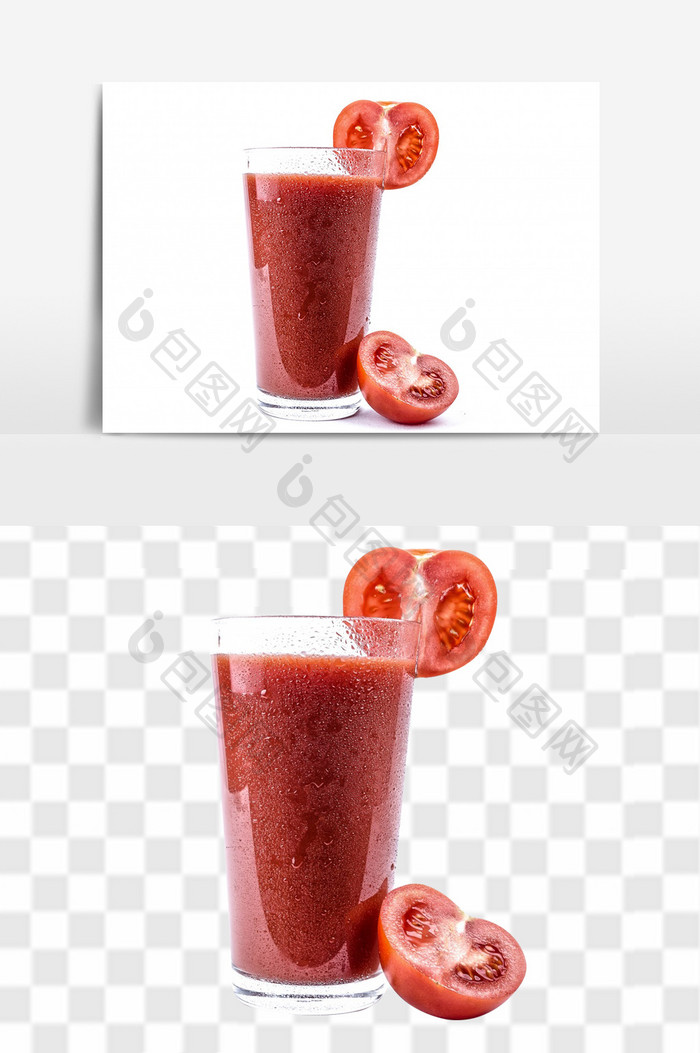 果汁西红柿汁番茄汁