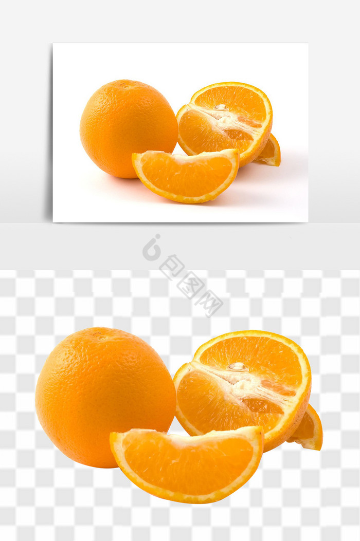 橘子蜜桔水果组合图片