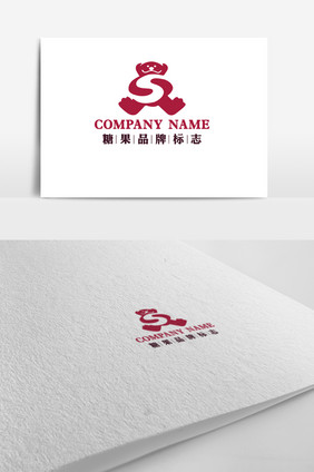 温馨糖果品牌标志LOGO设计