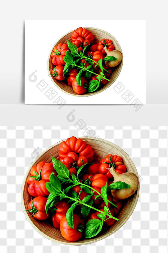进口蔬菜水果组合元素图片