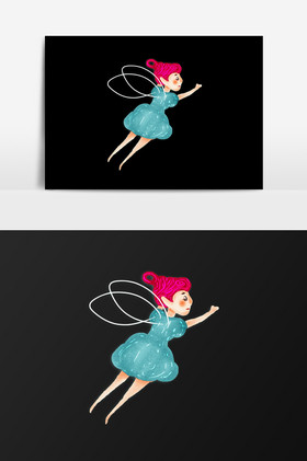 卡通小精灵图片