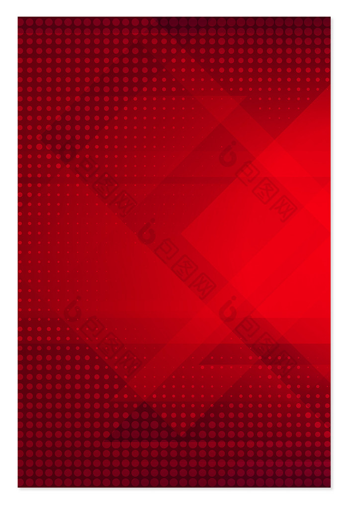红色几何光线时尚年会商务海报背景图