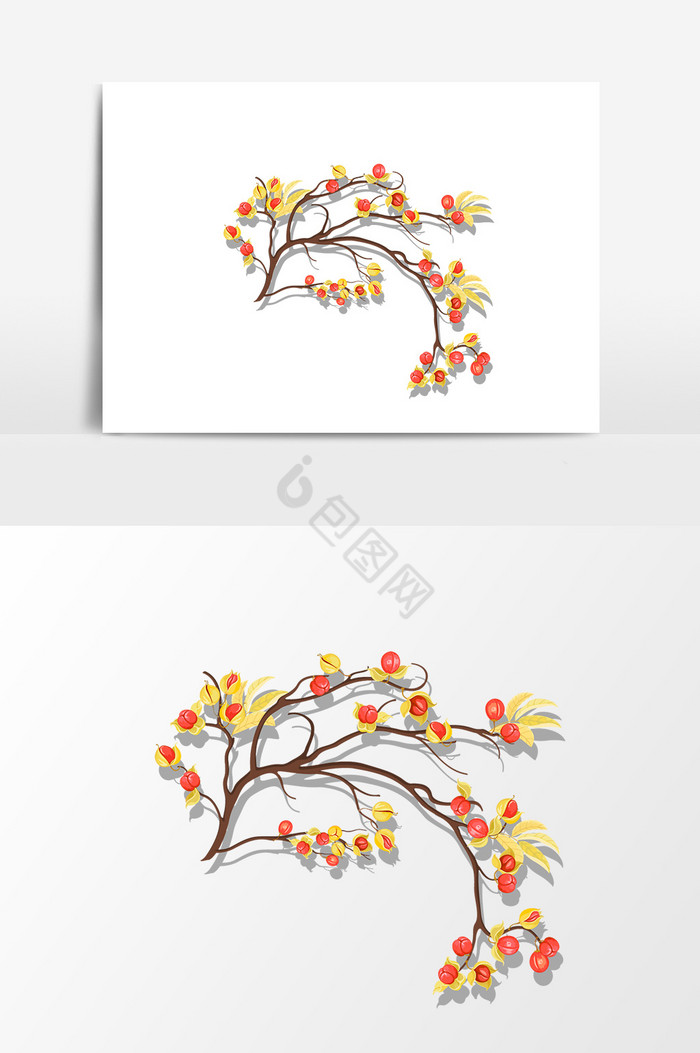 秋季果树图片