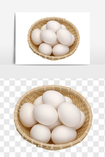 农家散养柴鸡蛋土鸡蛋元素图片