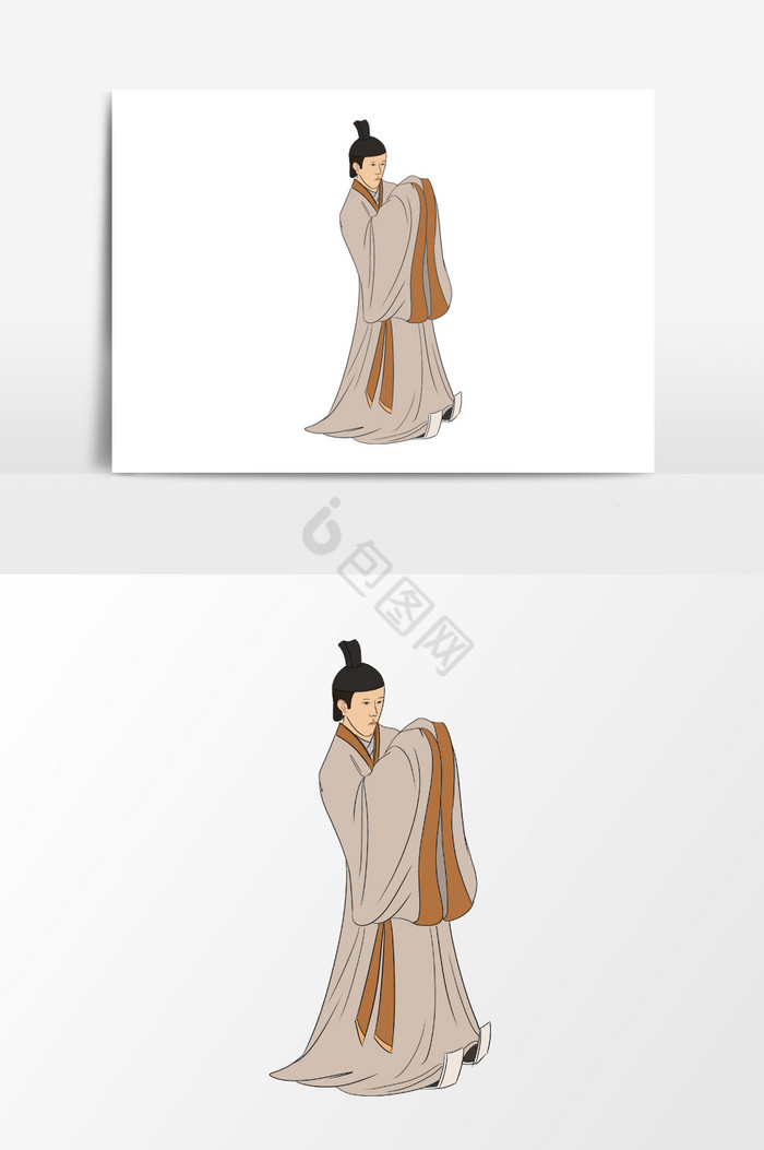 古人介绍图片-包图网