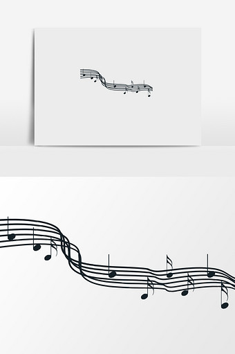 可爱音符素材 包图网