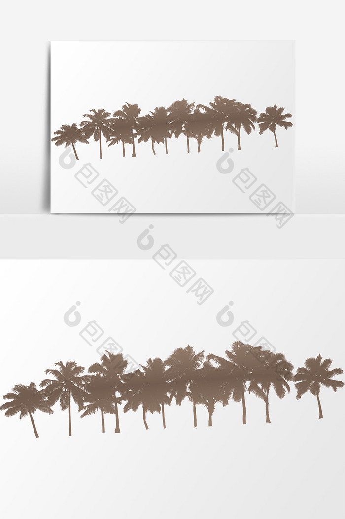 树素材椰子树图片