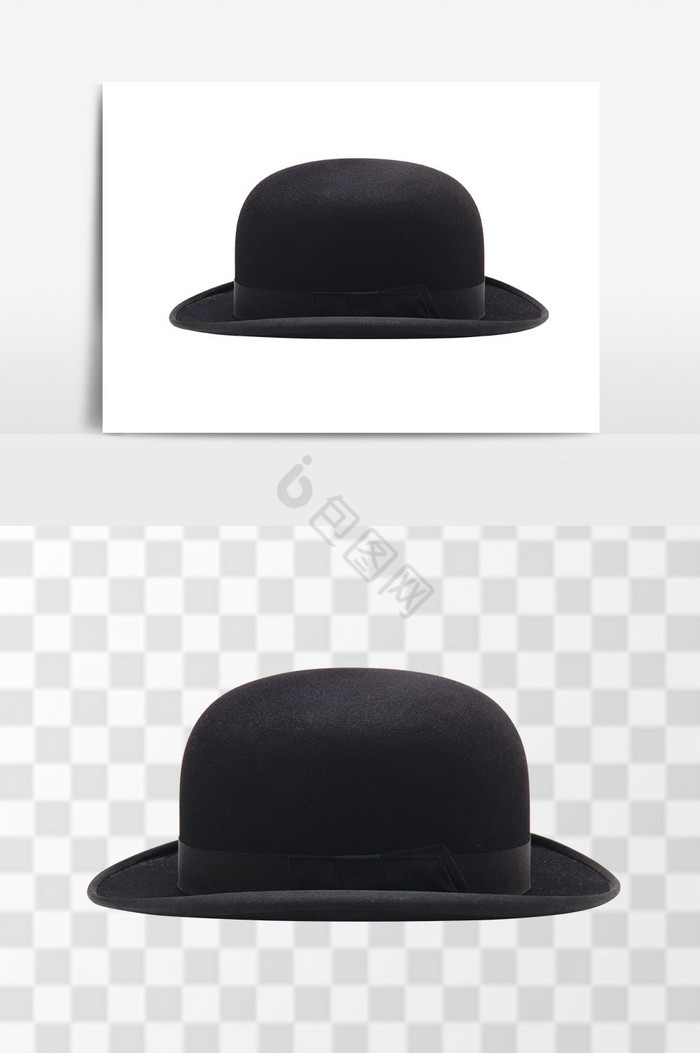 黑色男士欧美欧洲男士帽子图片