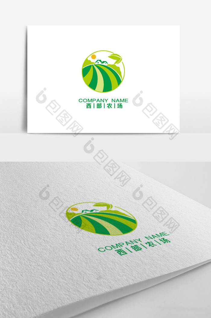 农林业标志logo模板-包图网