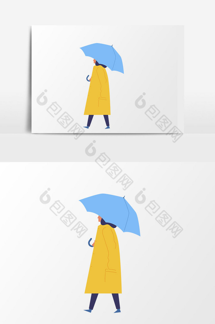 包图网提供精美好看的冬季女人打伞素材免费下载,本次作品主题是插画