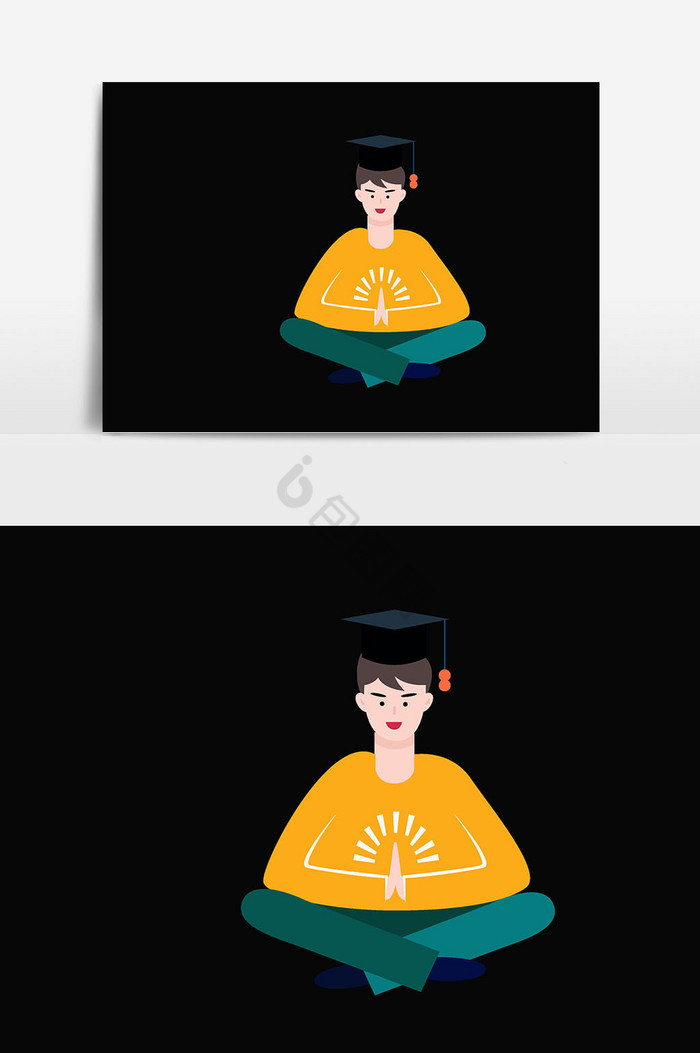 博士元素PNG-博士元素PNG素材-【包图网】
