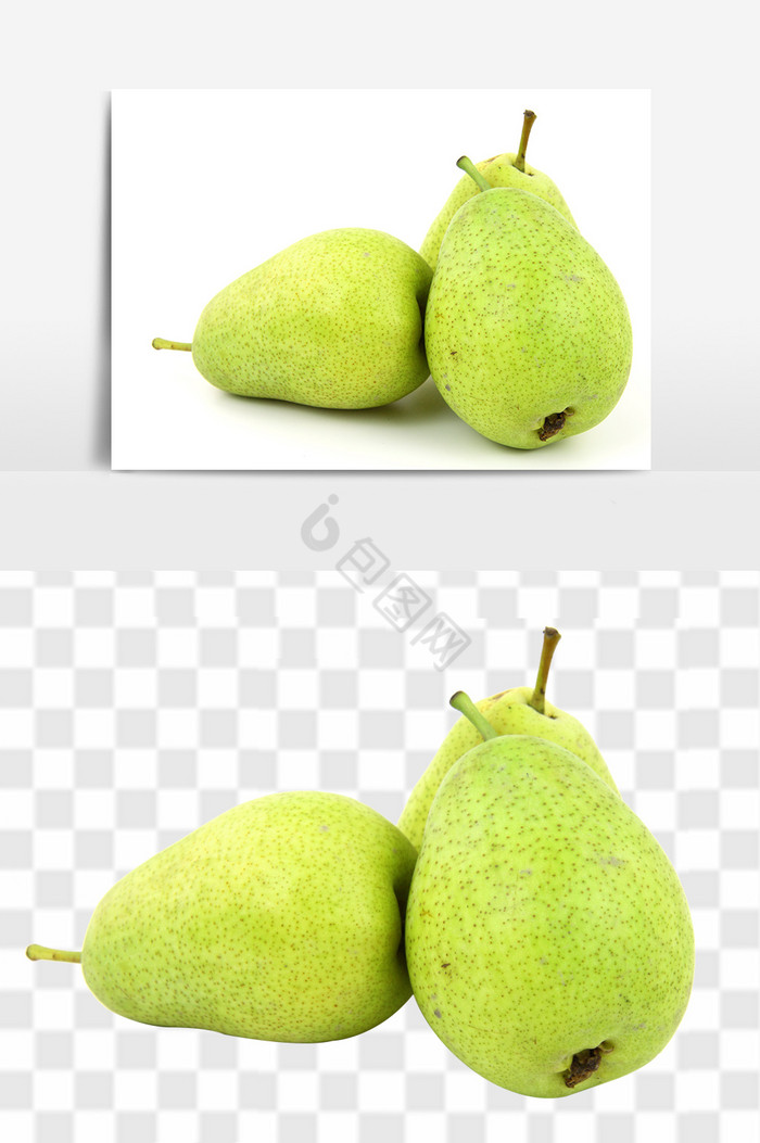 梨香梨水果组合图片
