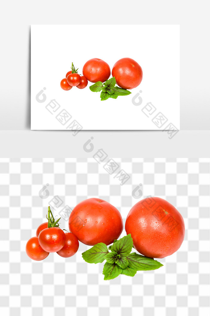 新鲜营养蔬菜番茄组合图片图片