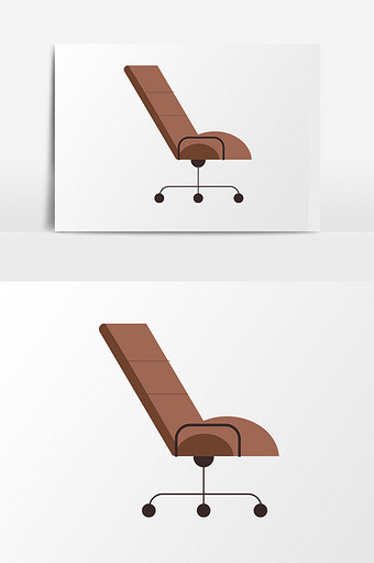 卡通椅子元素设计图片