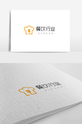 简单简约创意餐饮行业logo