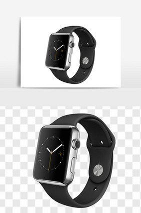 智能苹果黑色款电子表iWatch