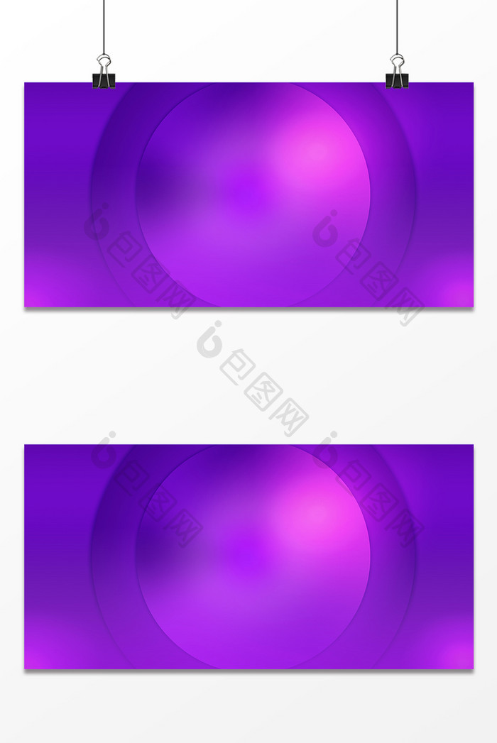 蓝紫色圆形背景设计