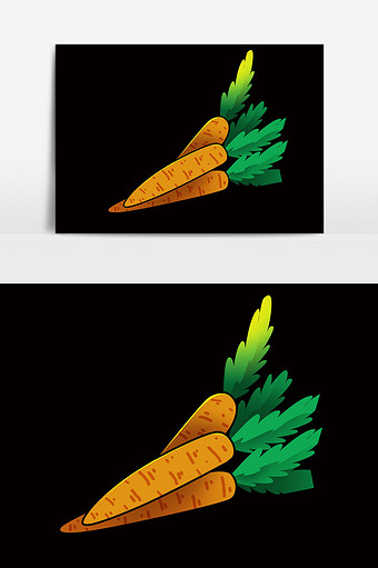 手绘蔬菜食物元素设计图片