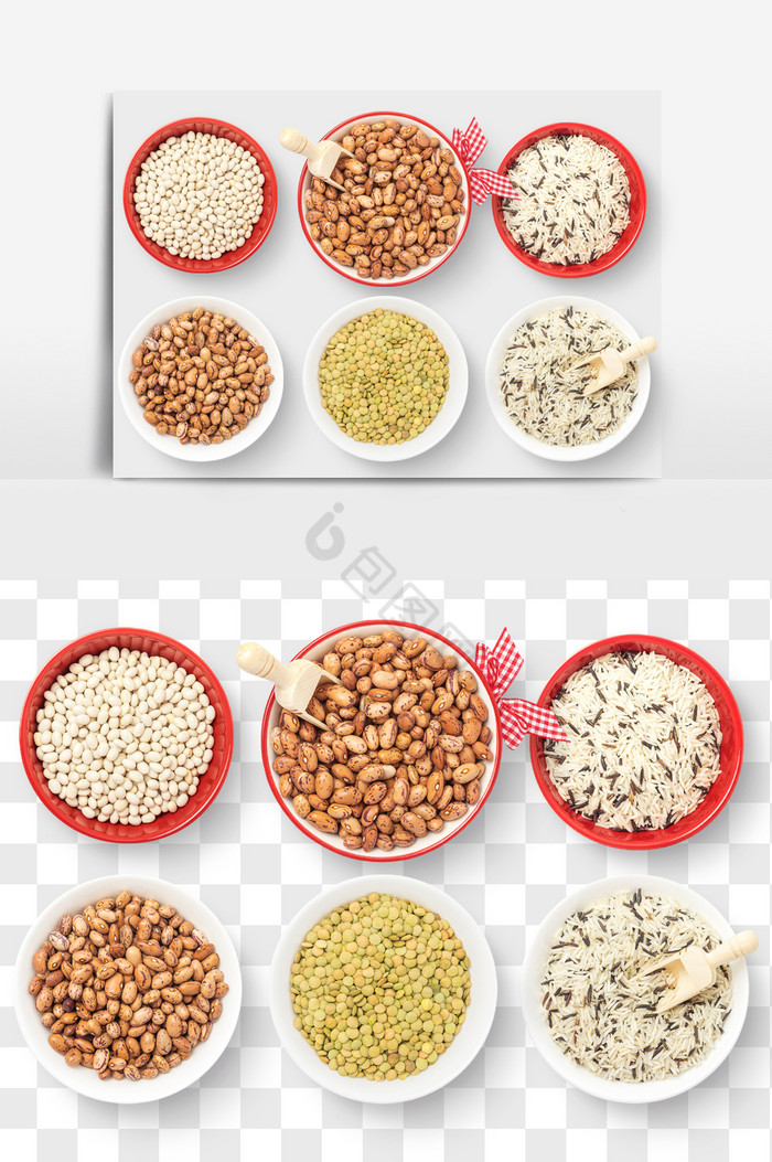 大米黄豆食品PNG图图片