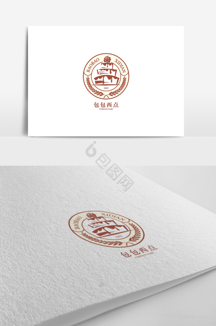 西点蛋糕房标志logo图片