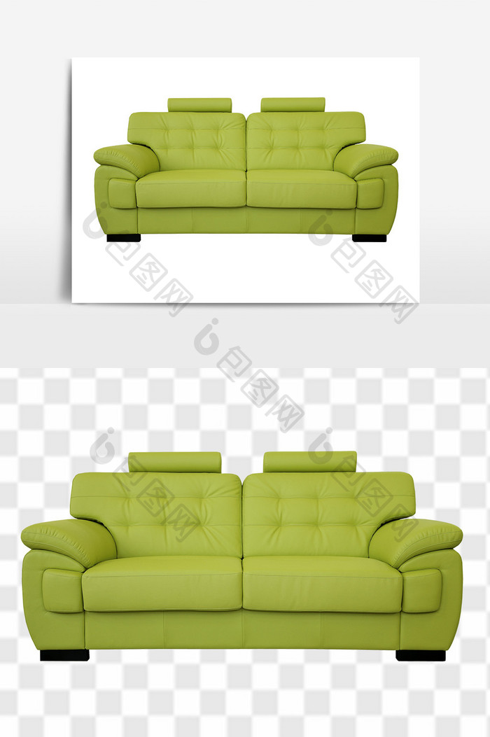 大气欧式沙发绿色
