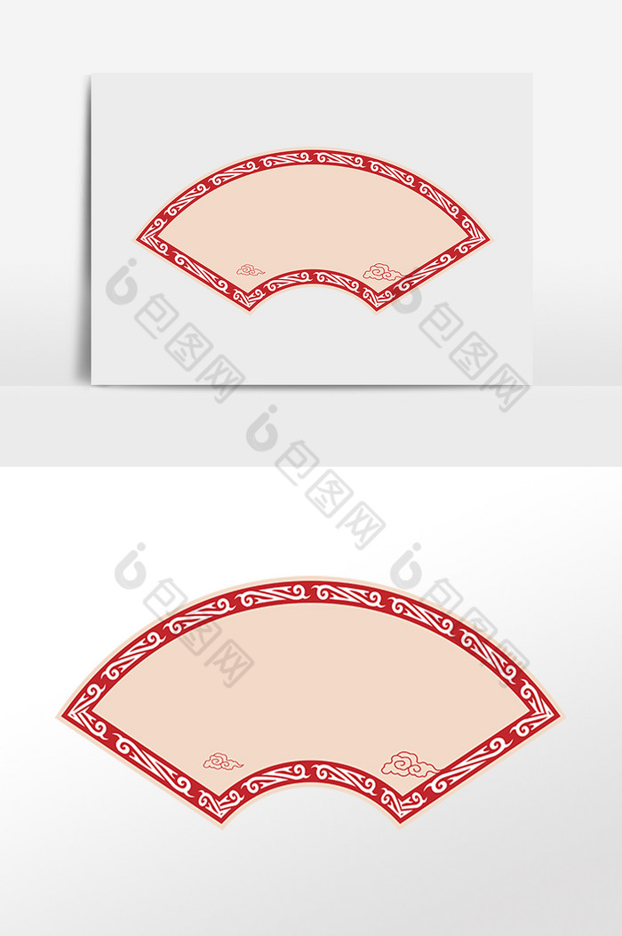 扇形边框图片图片